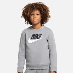 NWT Nike Crewneck Sweatshirt Sportswear Club Fleece Size Medium (5-6Yrs)